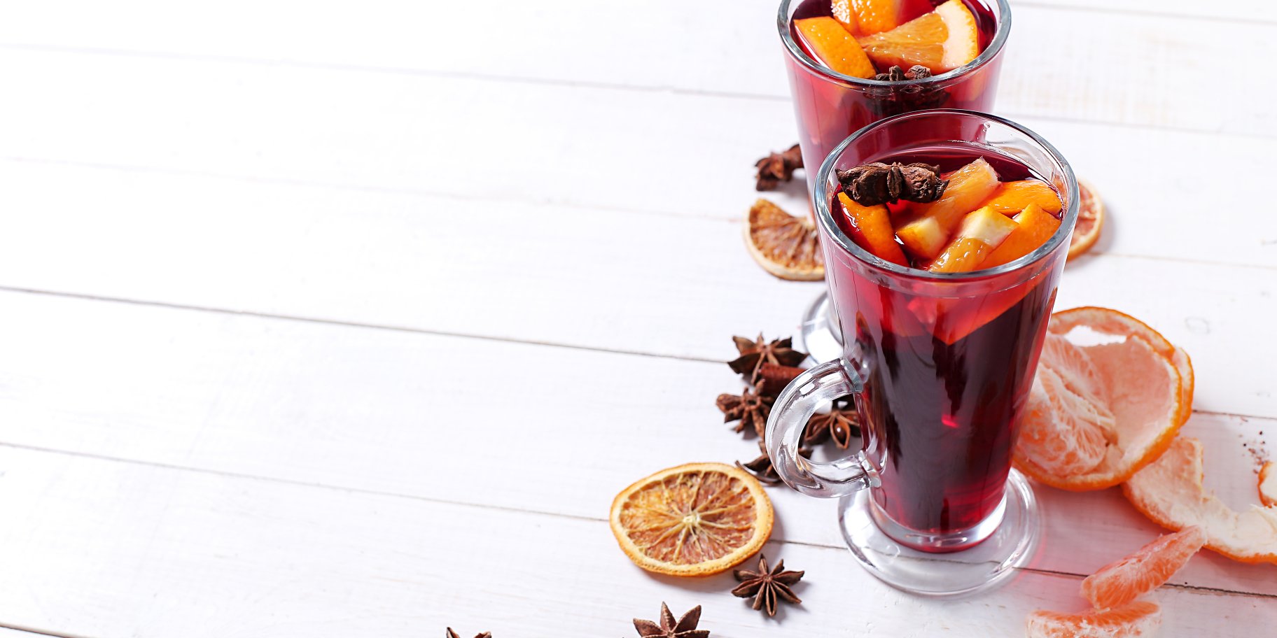 Глінтвейн з мандаринами