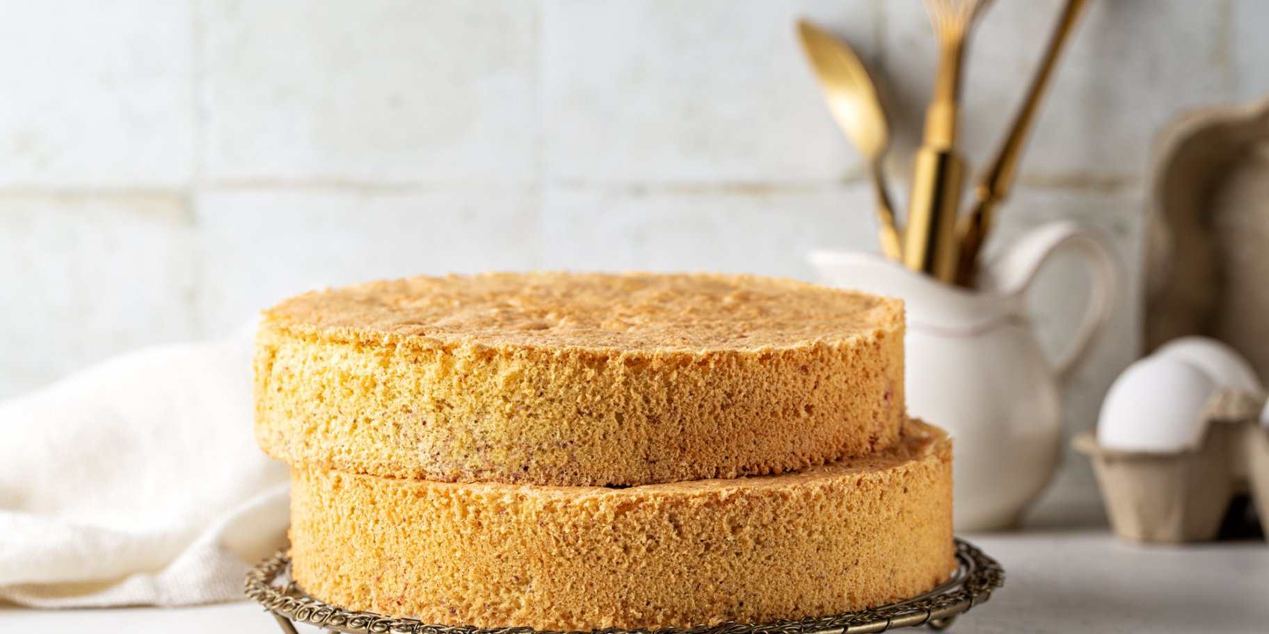 Бісквіт спонж-кейк