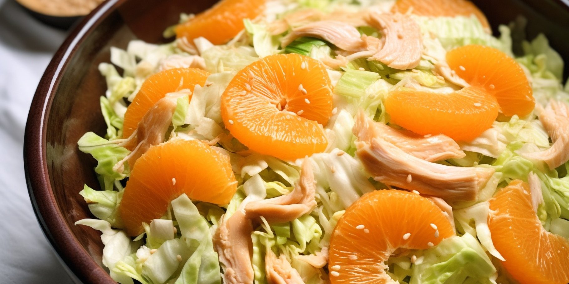 китайский салат с курицей