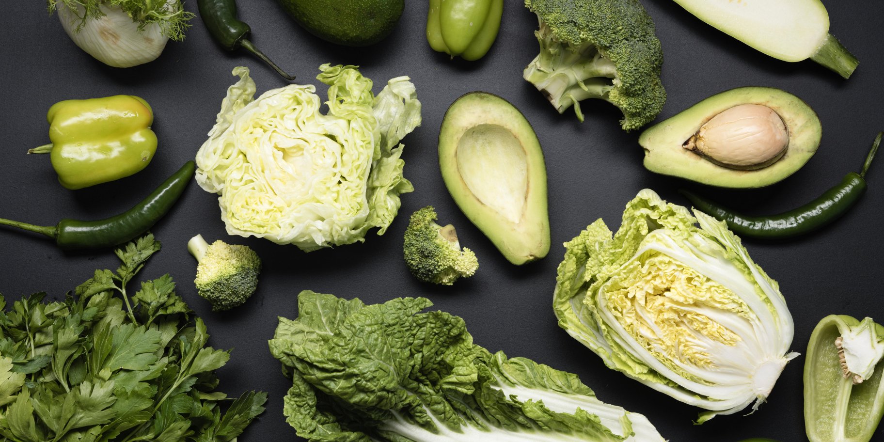 Зелені овочі