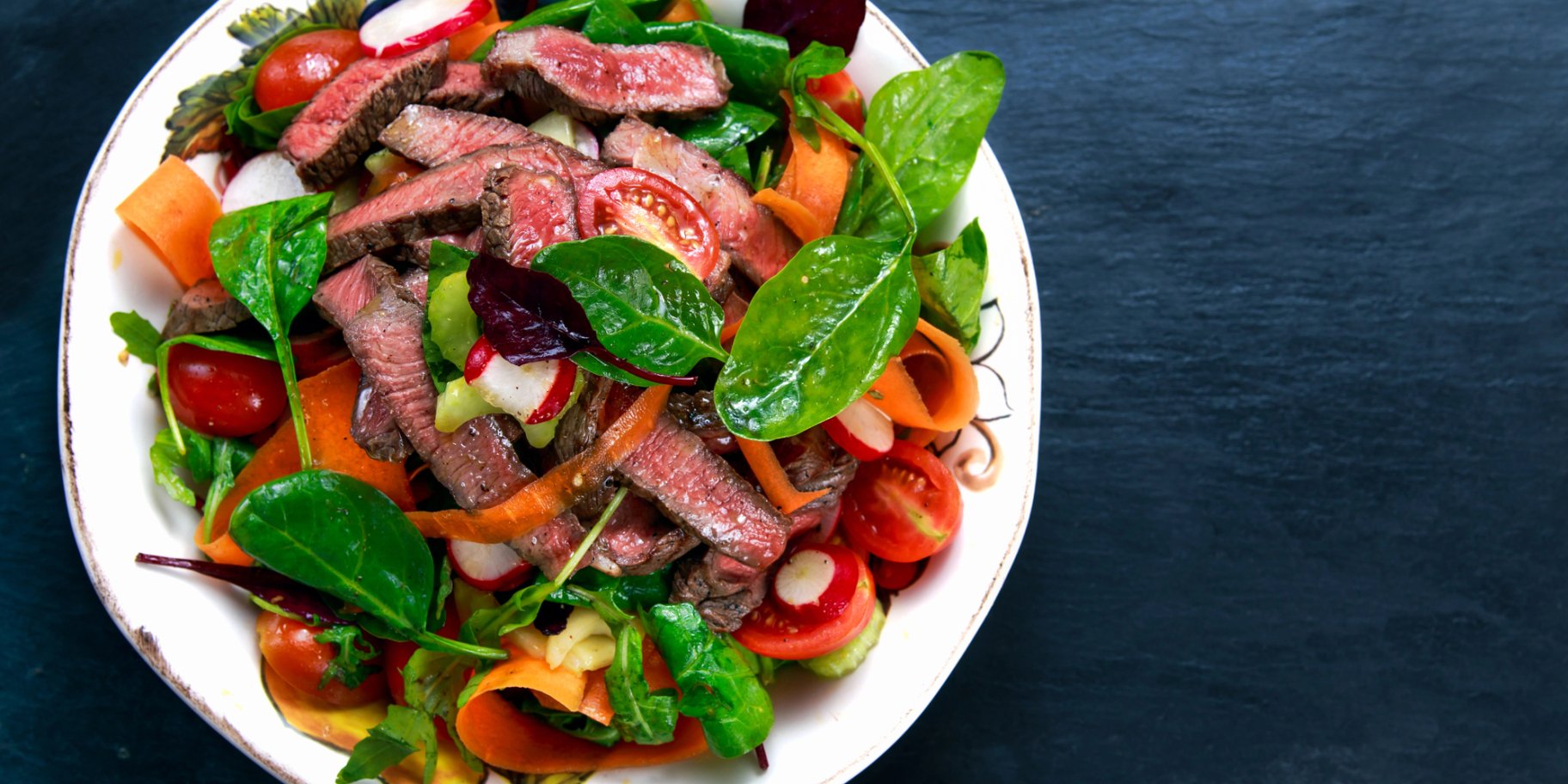 Салат з яловичиною