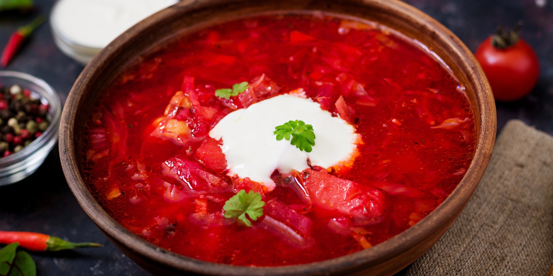 «Тутешній» борщ