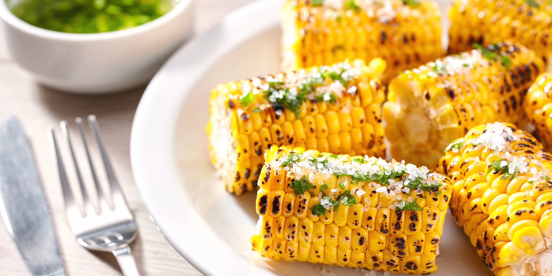 Кукурдза в аерогрилі