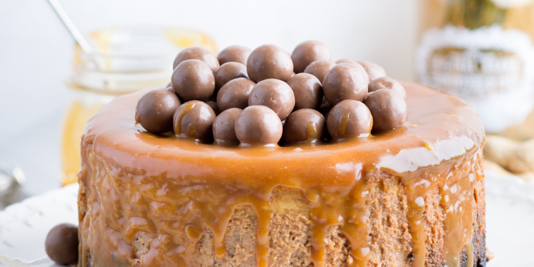 Чизкейк с арахисовой пастой