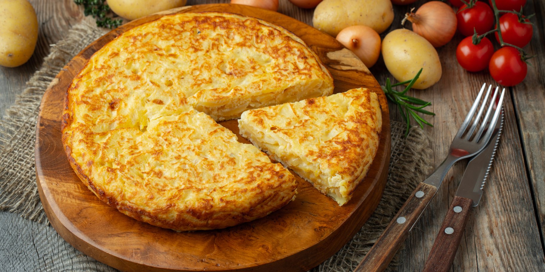 Іспанський омлет з картоплею