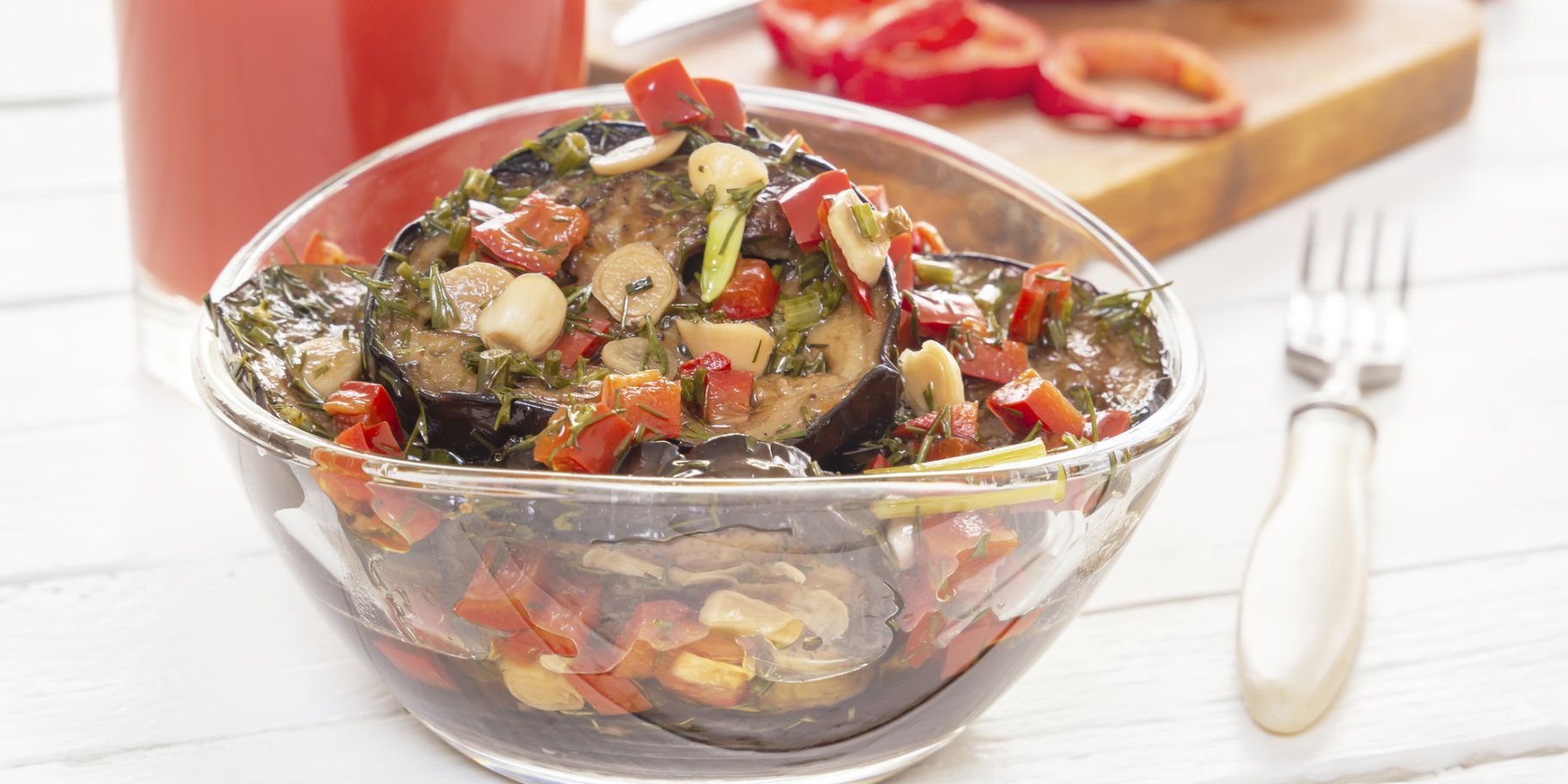 Мариновані баклажани по-італійськи