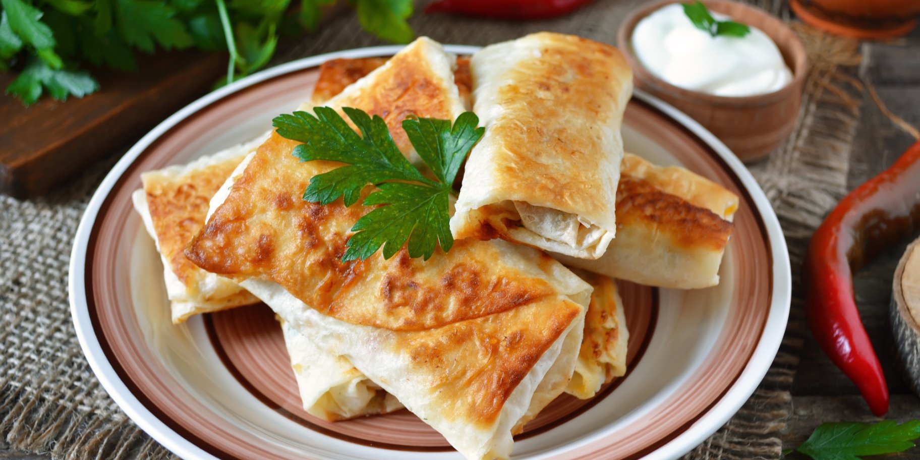 Лаваш з кукурудзою та фетою