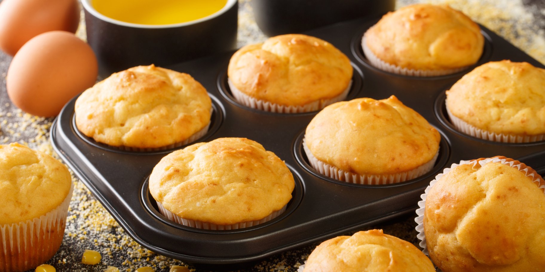 Кукурузные маффины