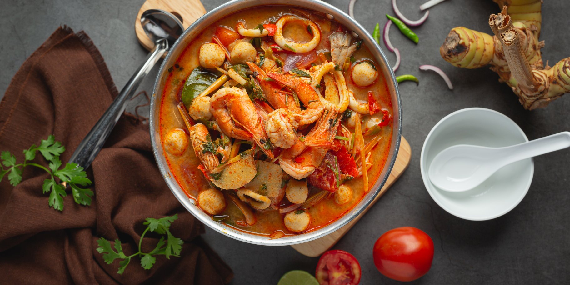 Том ям з морепродуктами від Гордона Рамзі