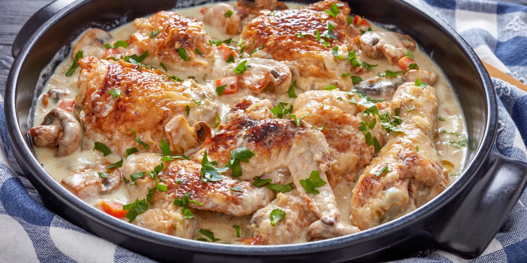 Куряче фрикасе Алена Дюкасса