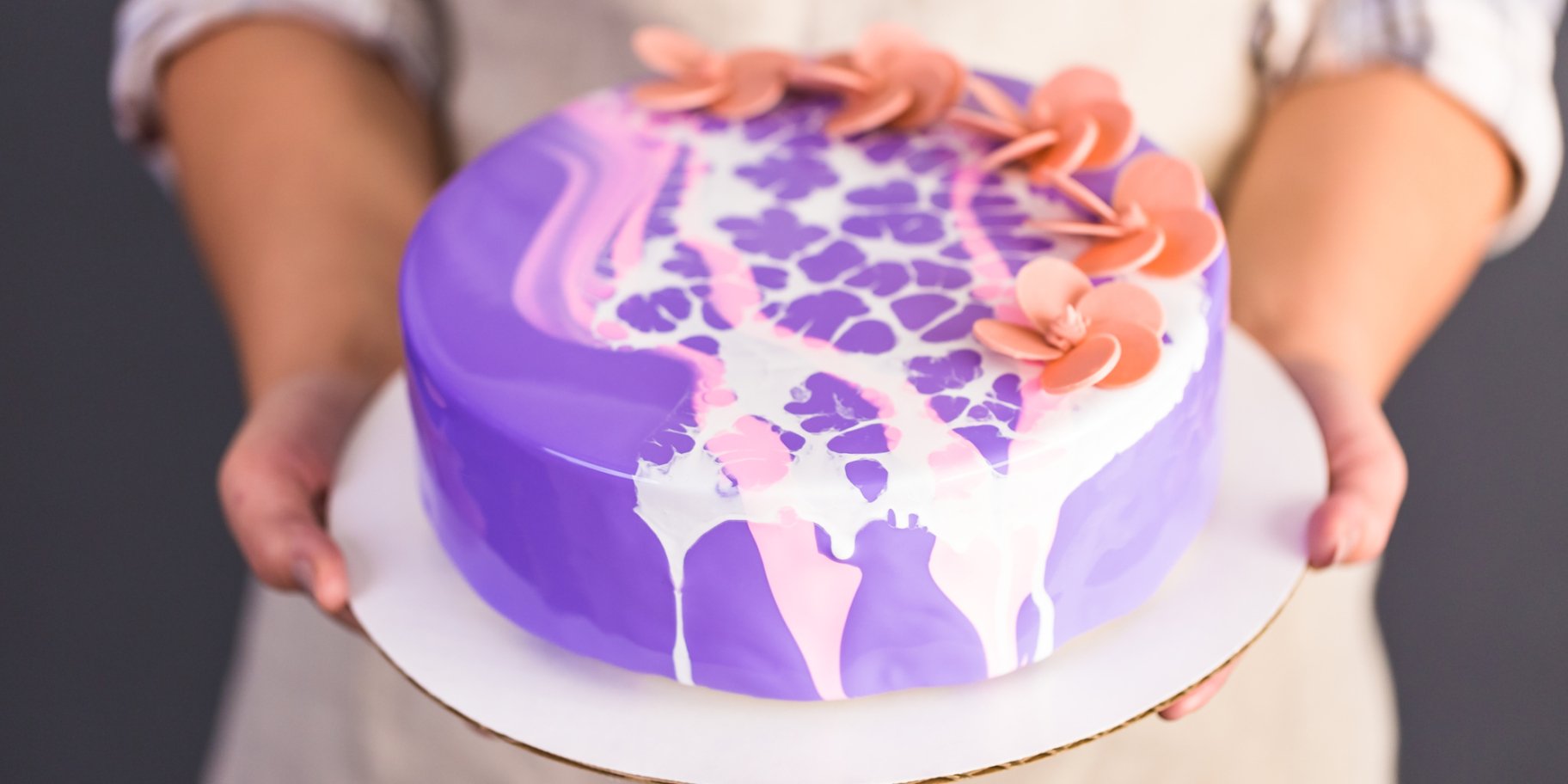 Зеркальная глазурь для тортов