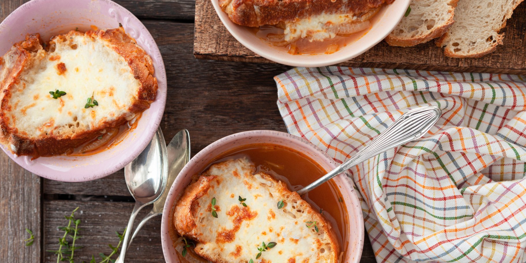 Вегетаріанський цибулевий суп