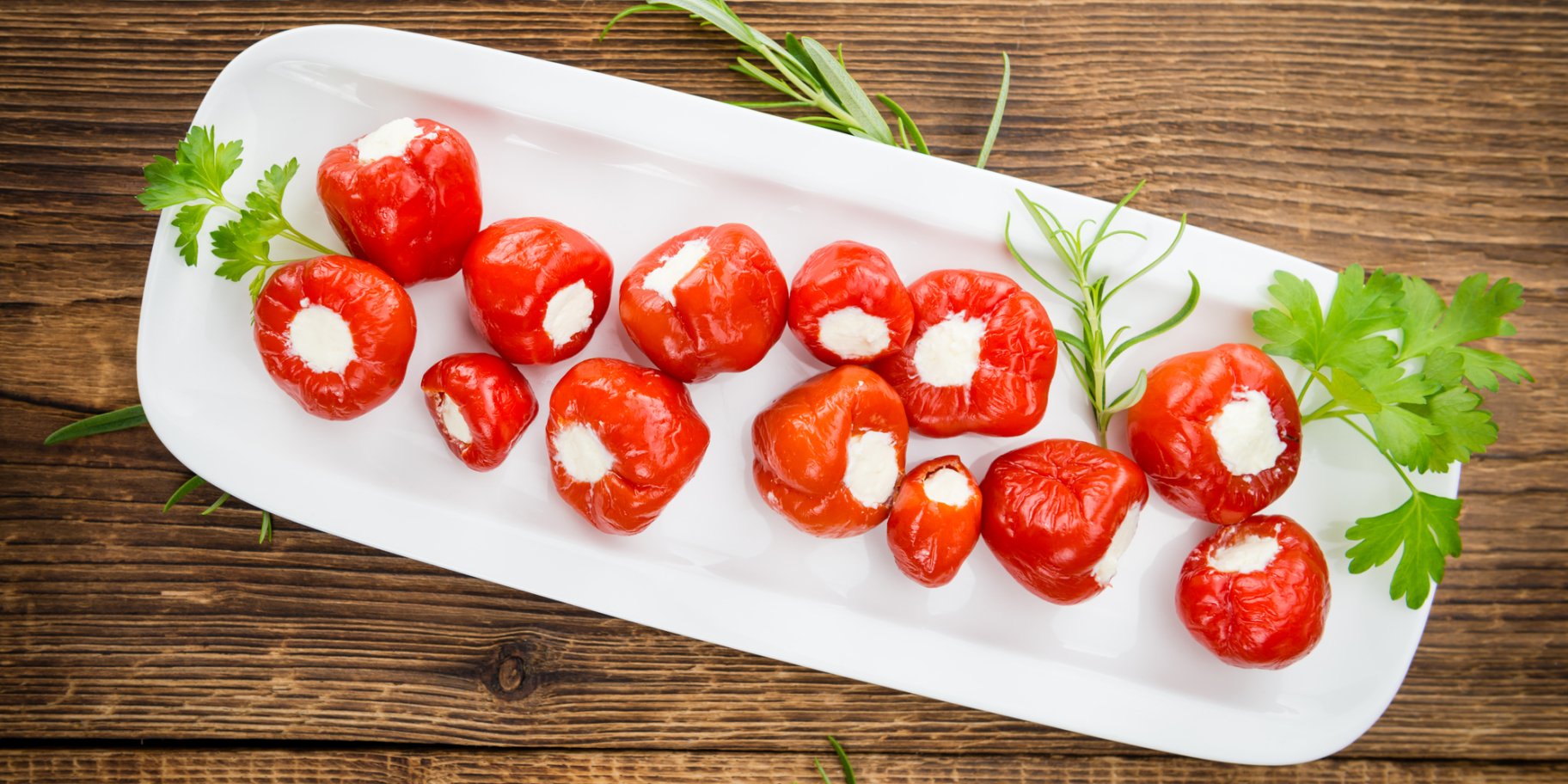 Закуска з печених перців на святковий стіл