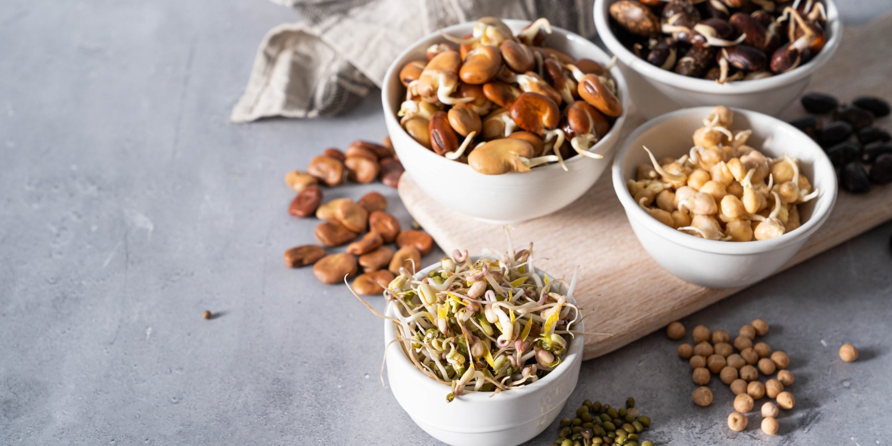 Пророщенные бобовые