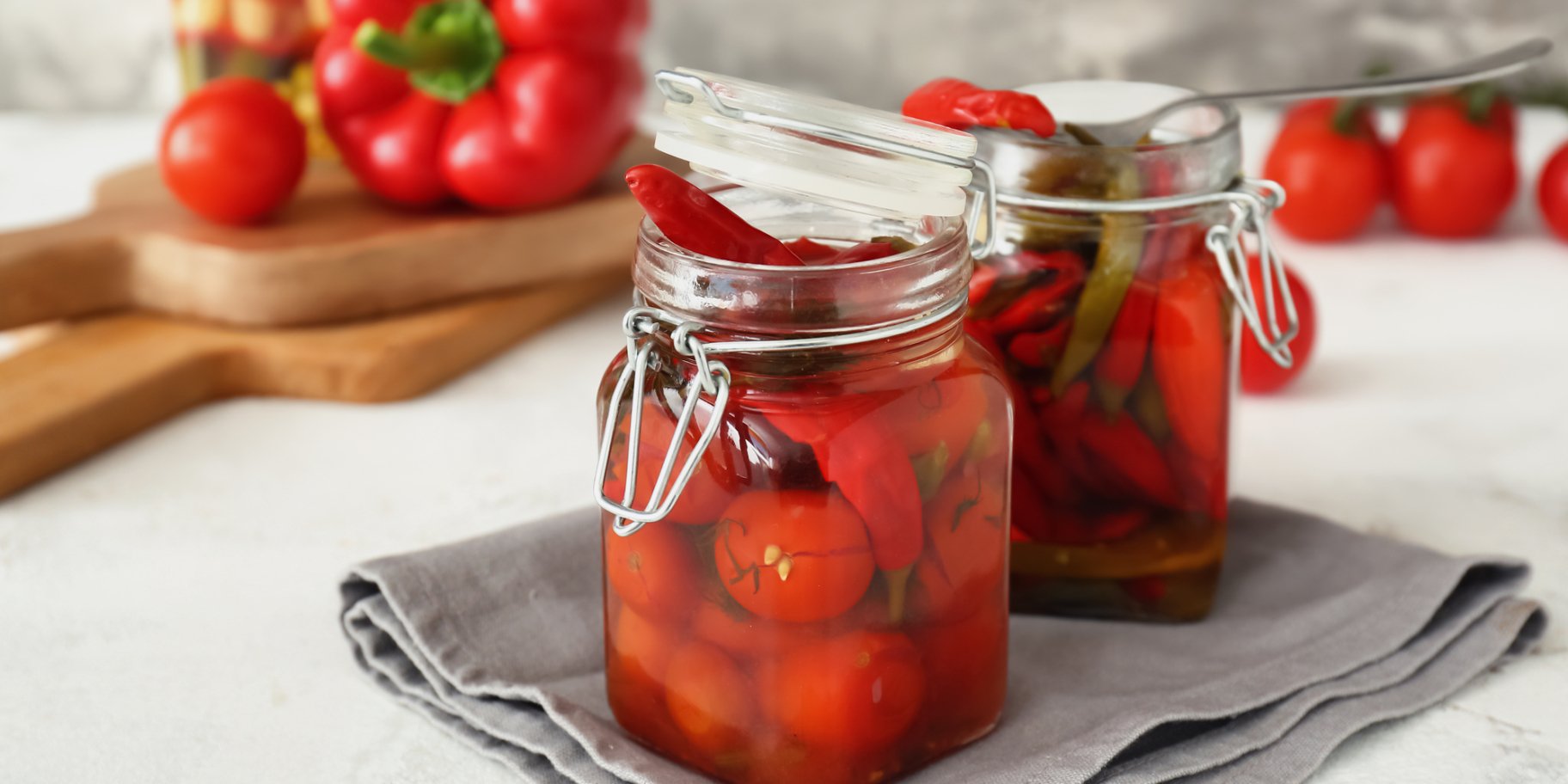 Остро-сладкие помидоры на зиму