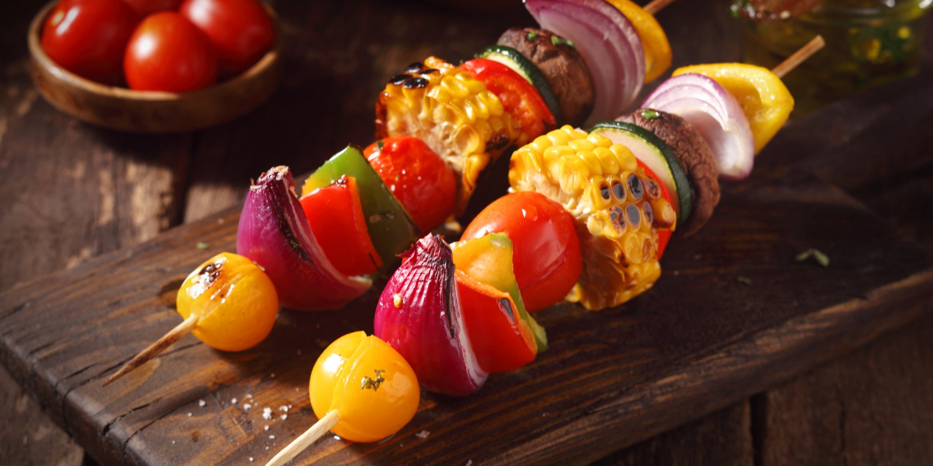 овочевий шашлик