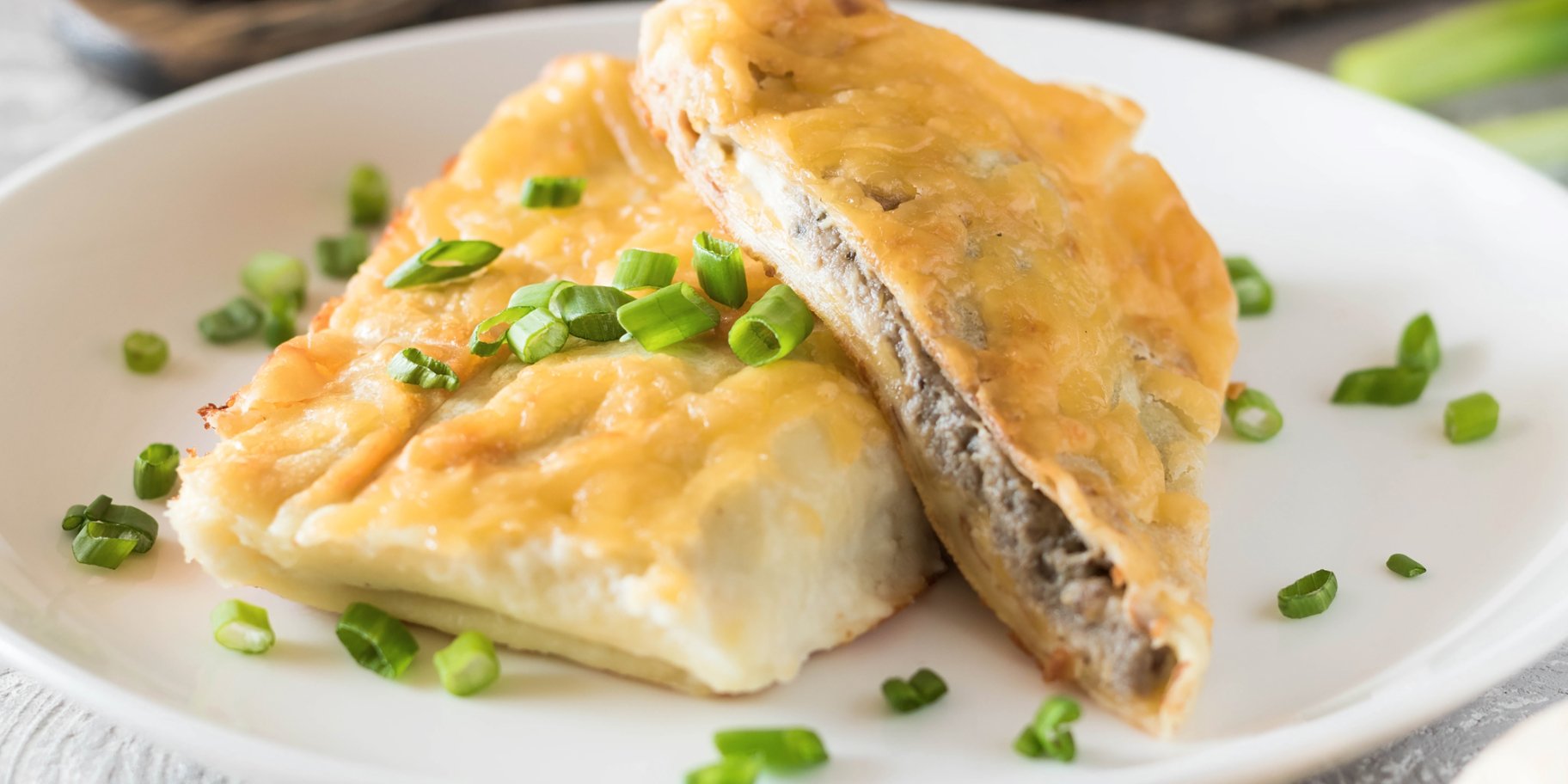 Ліниві чебуреки з лаваша