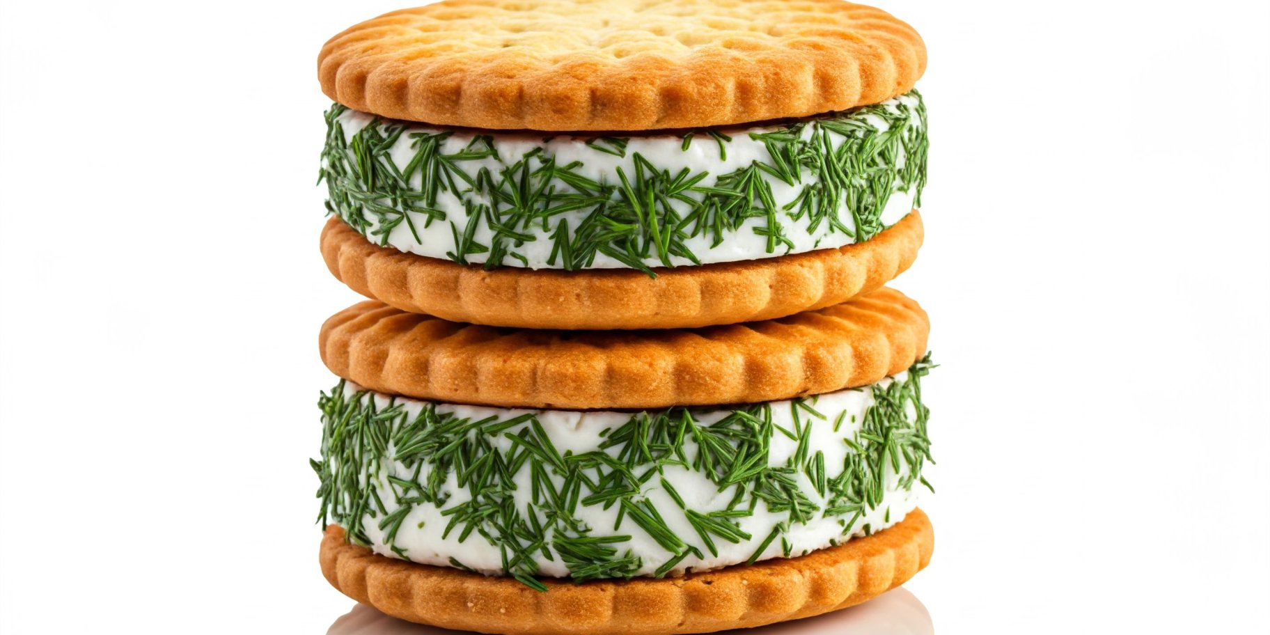 закуска з крекерів і плавлених сирків