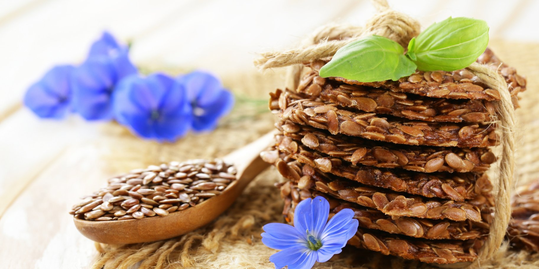 Крекери з лляним насінням