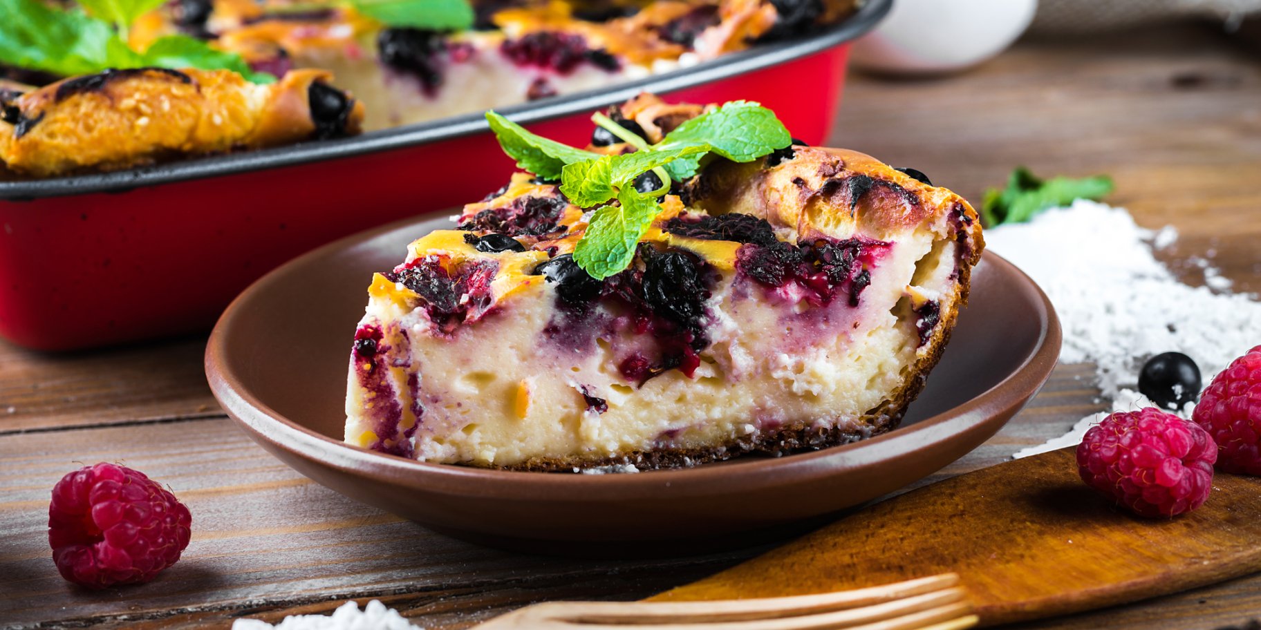 Ленивый сырный пирог