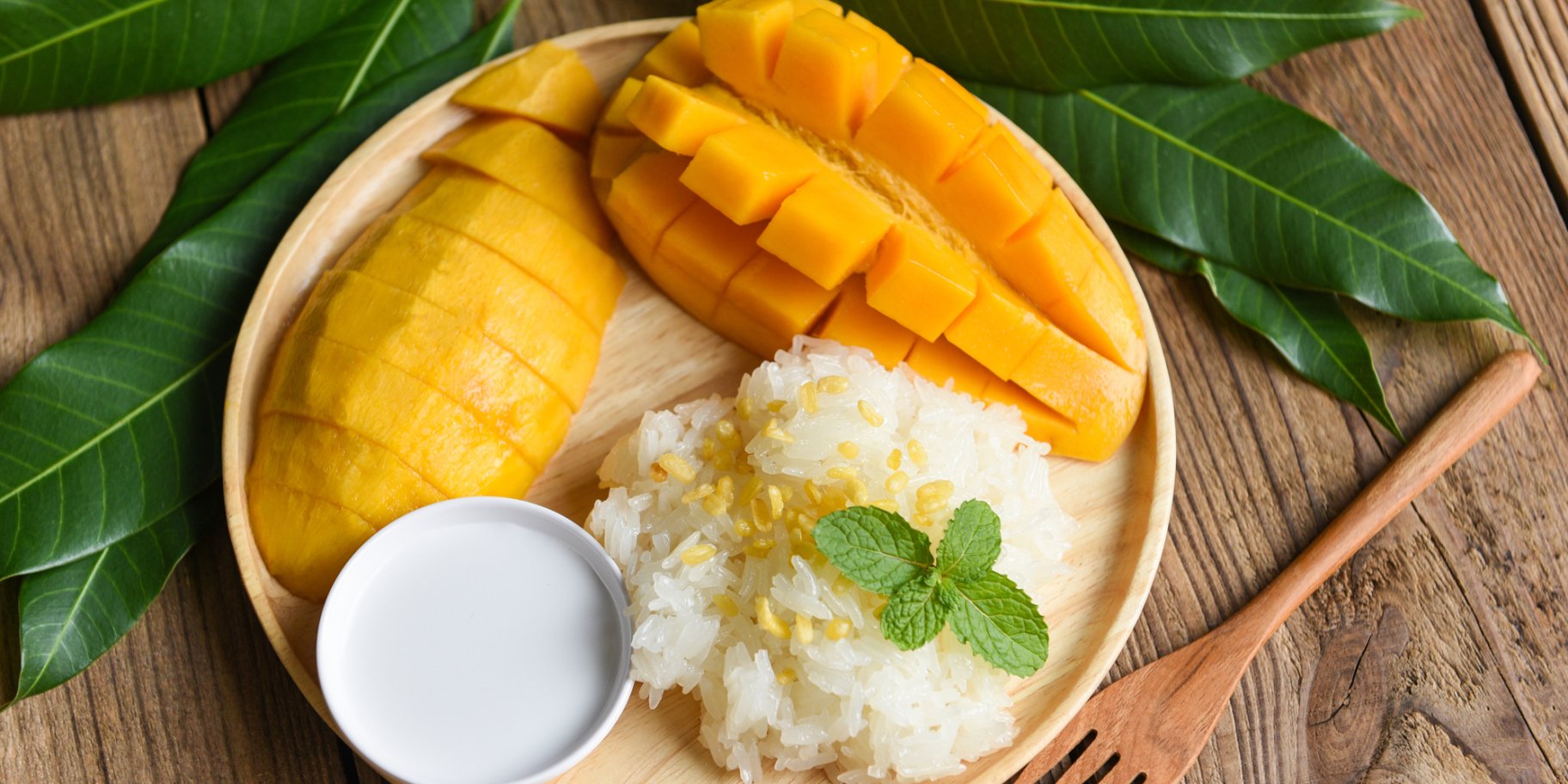 тайський липкий рис з манго