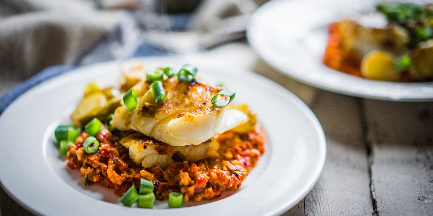 Хек у лимонному маслі