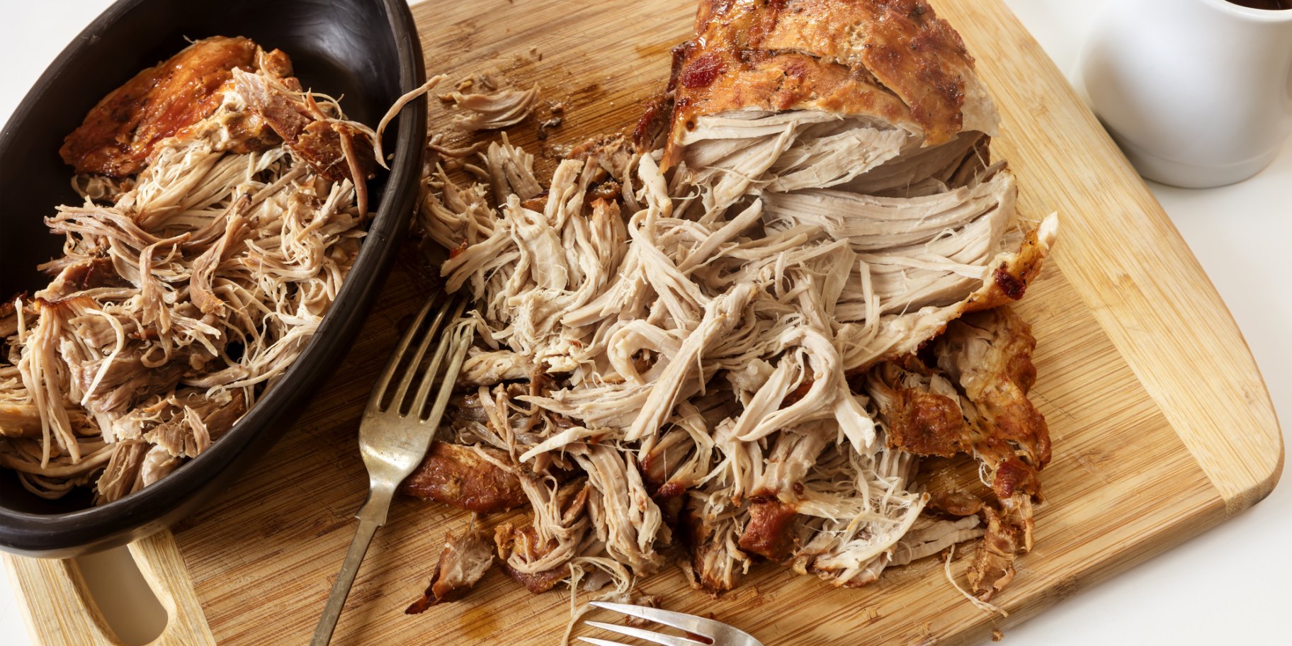 "Рвана" свинина