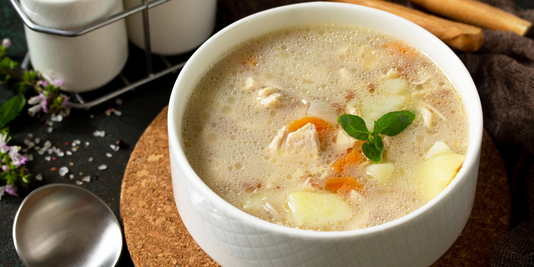 Суп з куркою