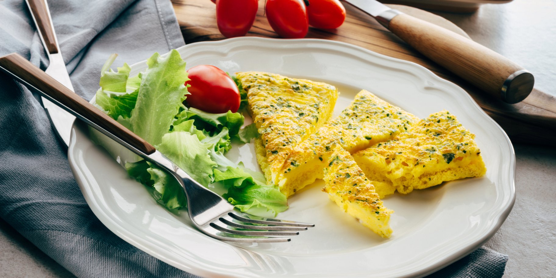 Запеченный омлет