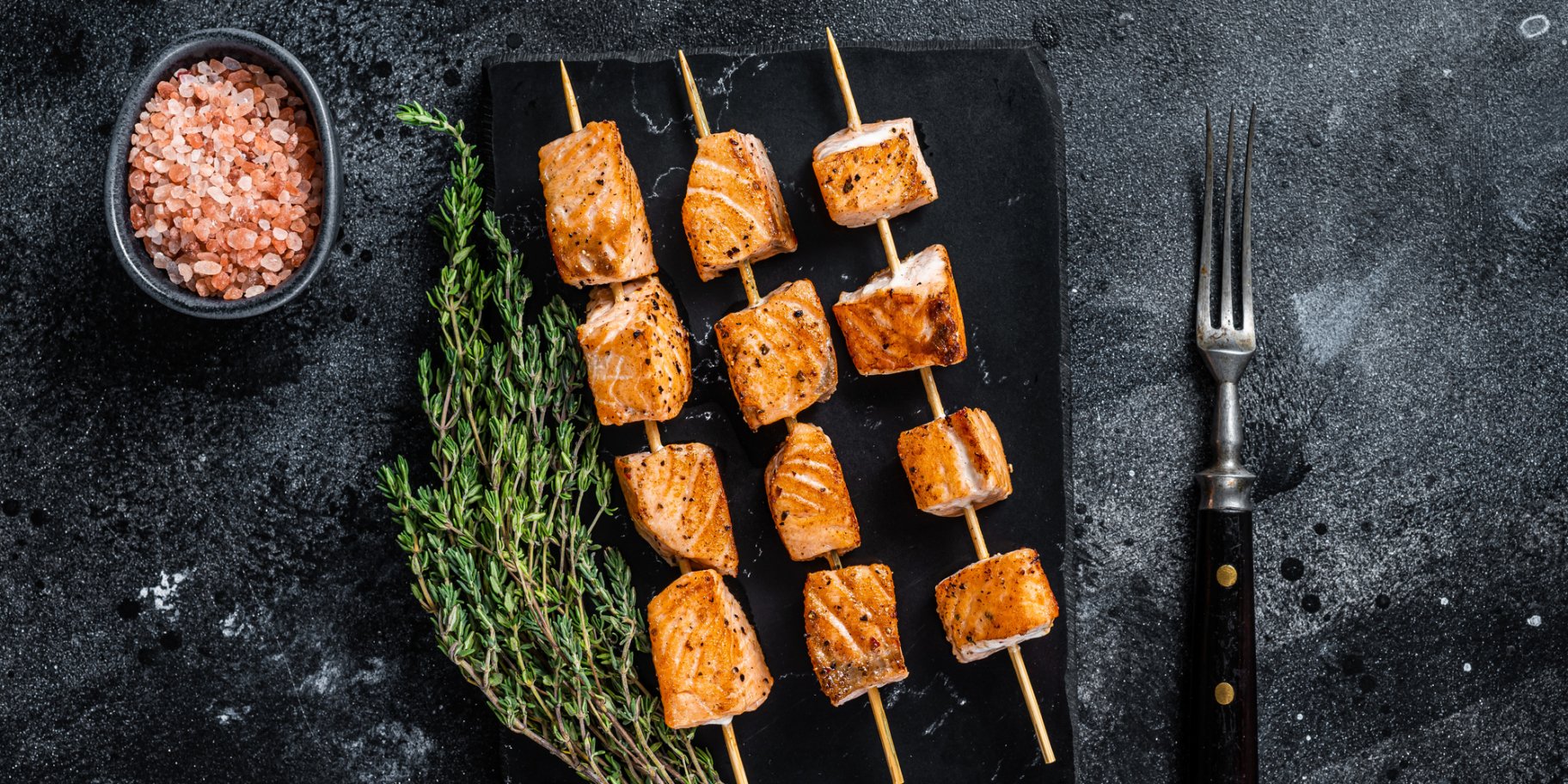 Шашлик з лосося