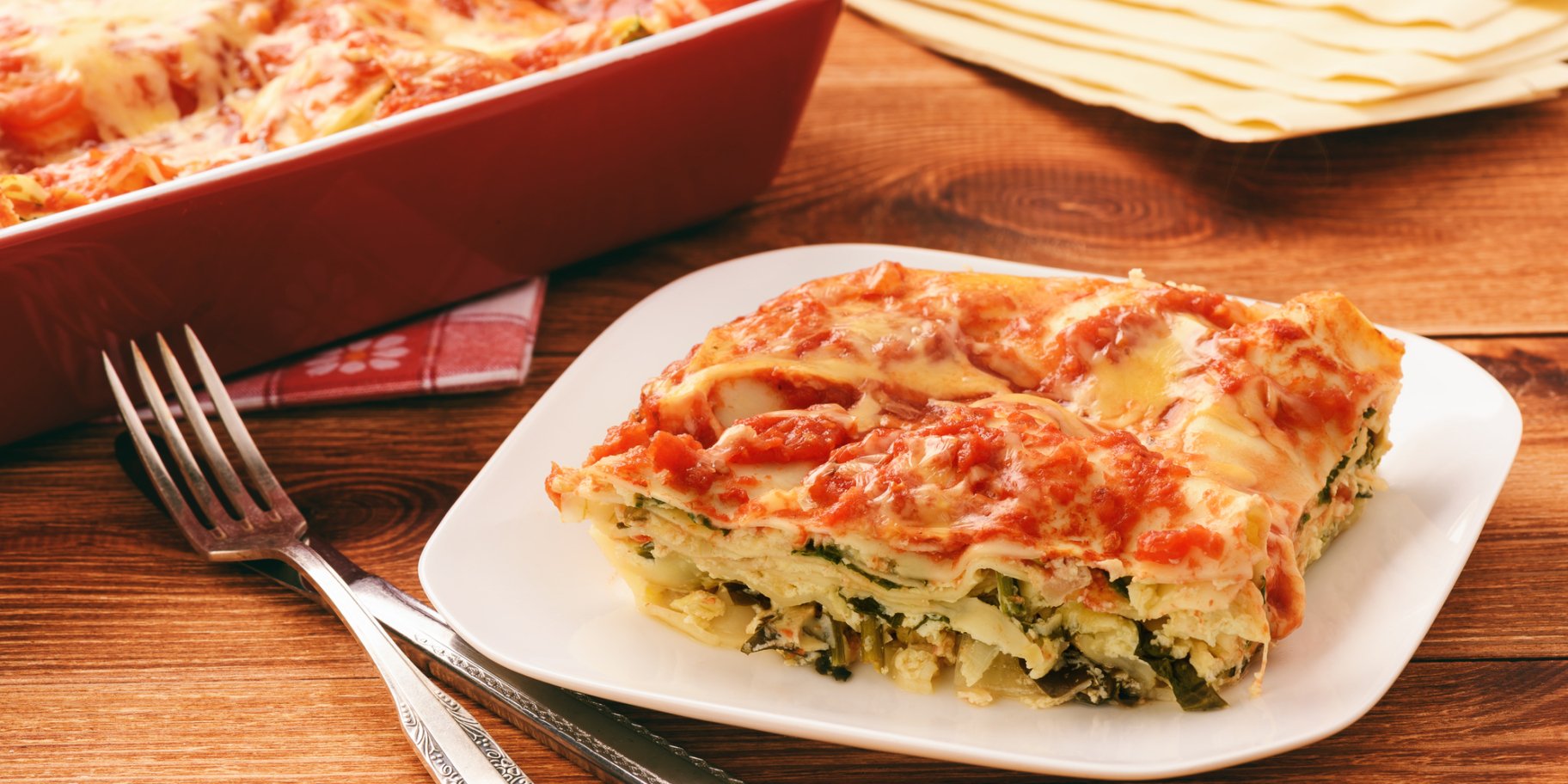 Лазанья із шпинатом