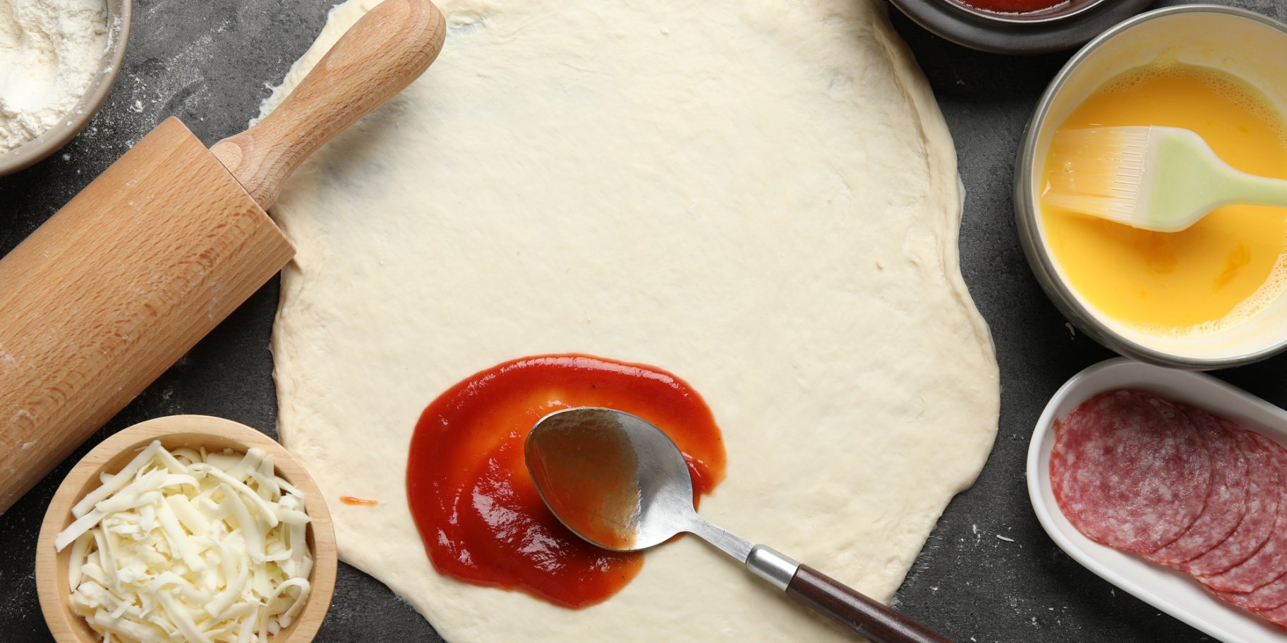 Тісто для піци у хлібопічці