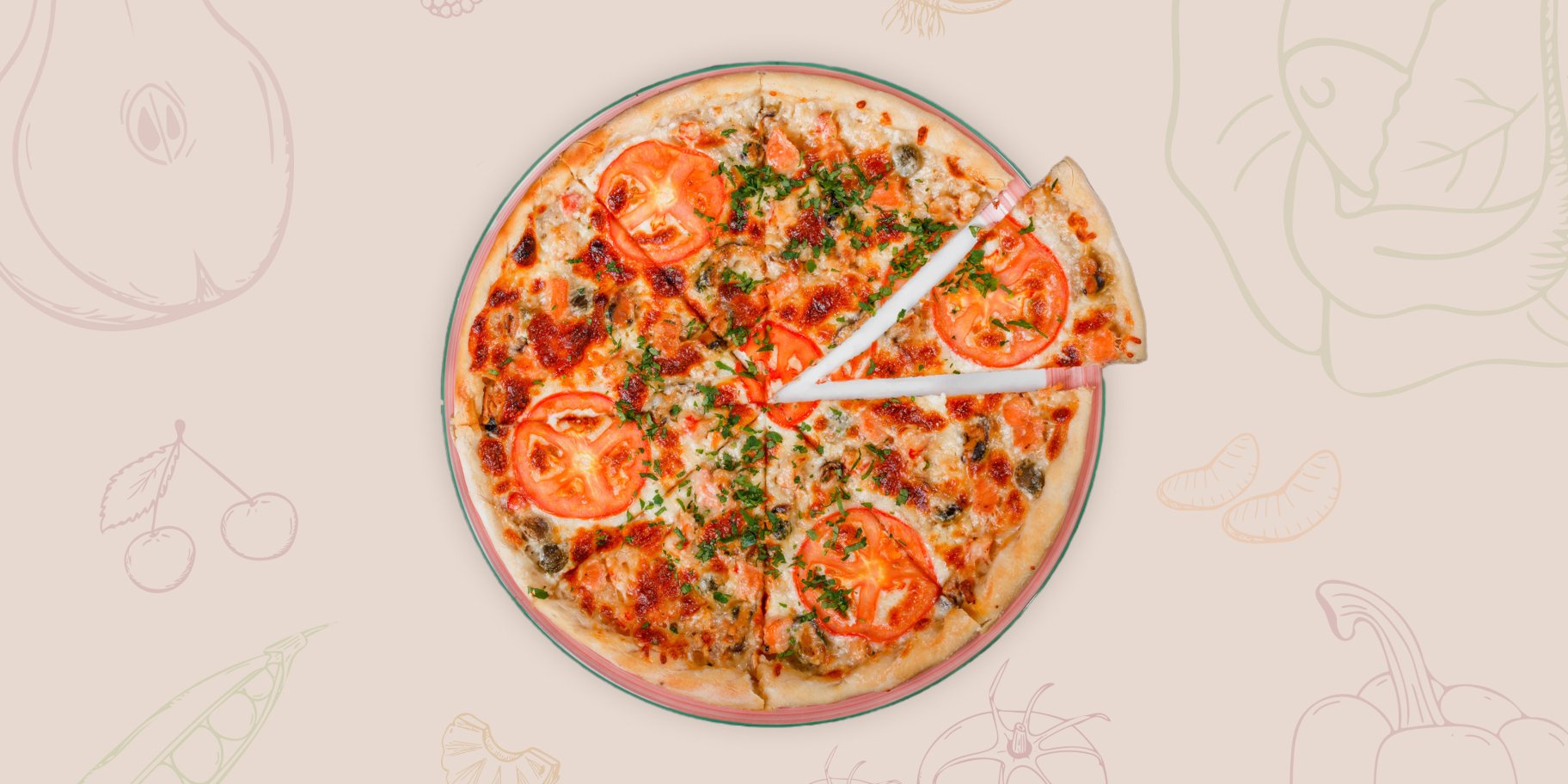 Піца з куркою від Клопотенка