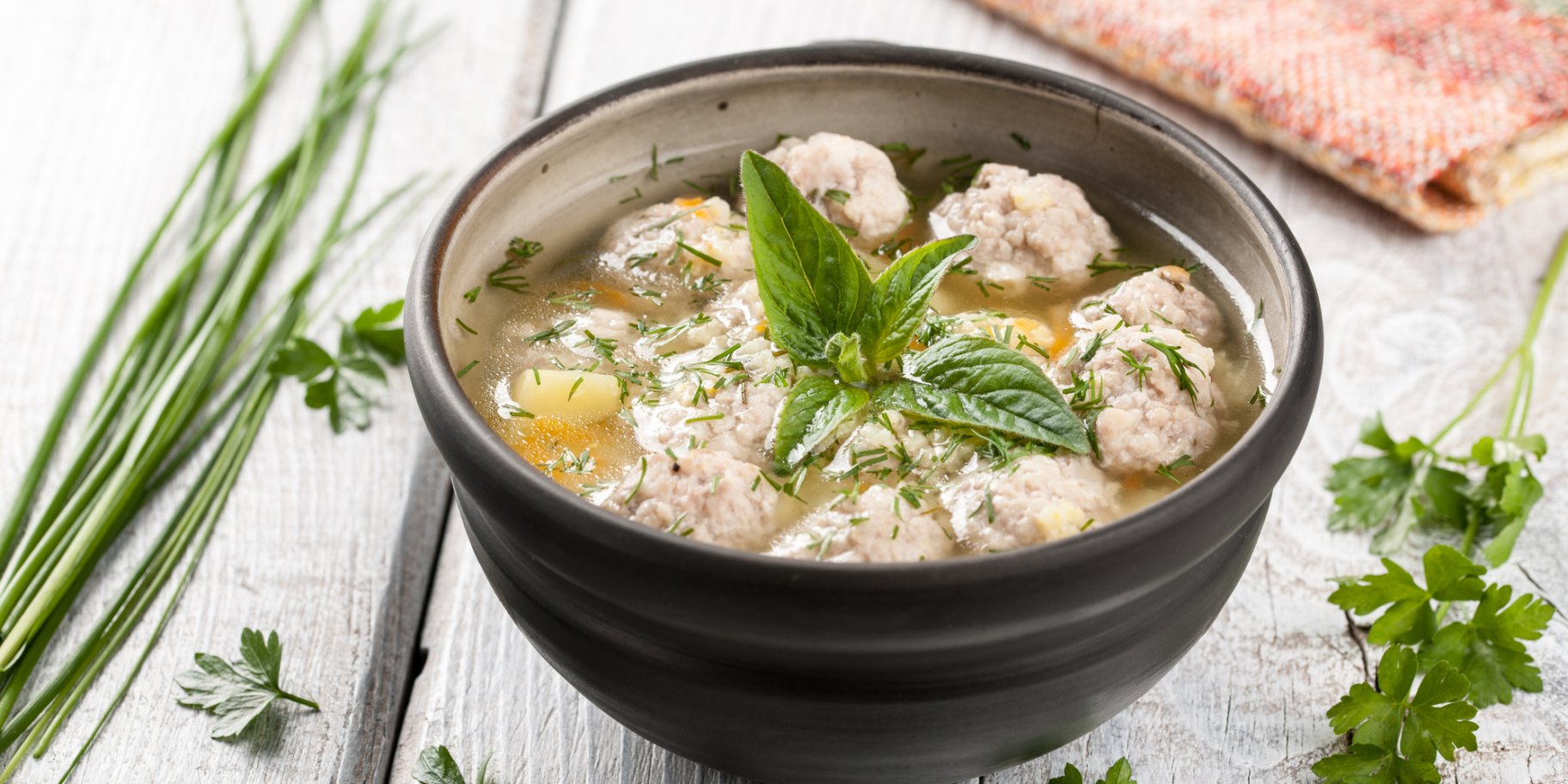 Суп із фрикадельками