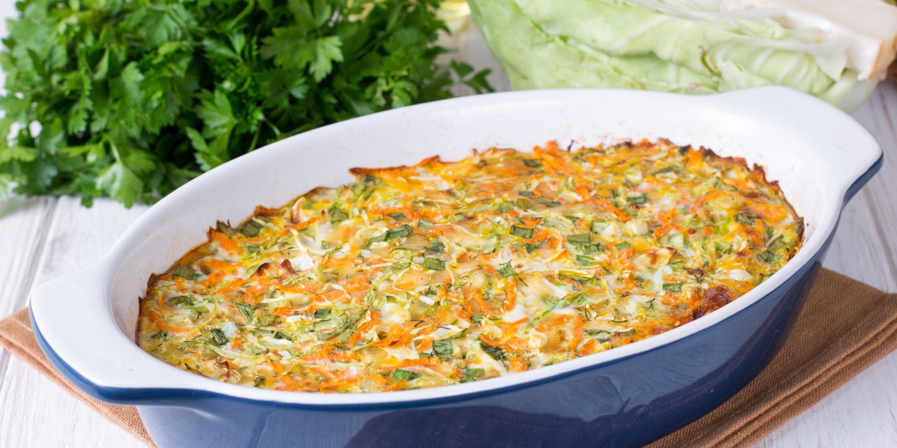 Запіканка з капустою і фаршем