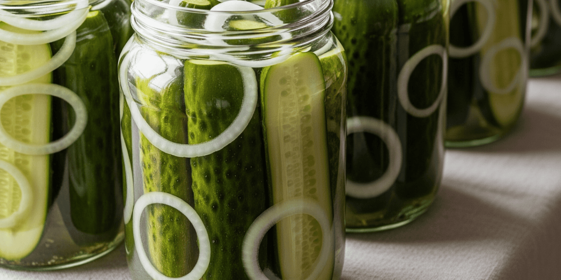 Огірки на зиму з цибулею