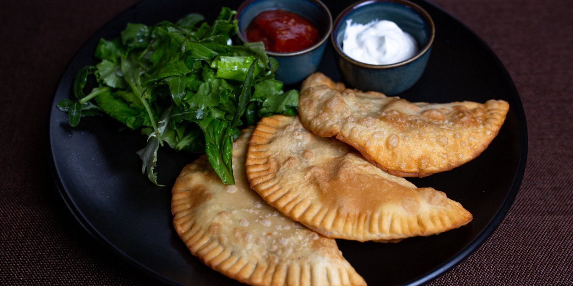 Чебуреки с грибной начинкой