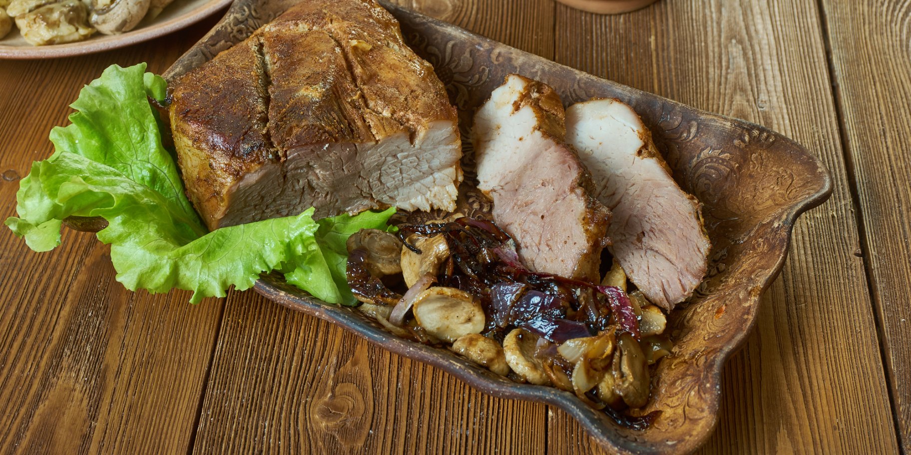 Свинина с травами