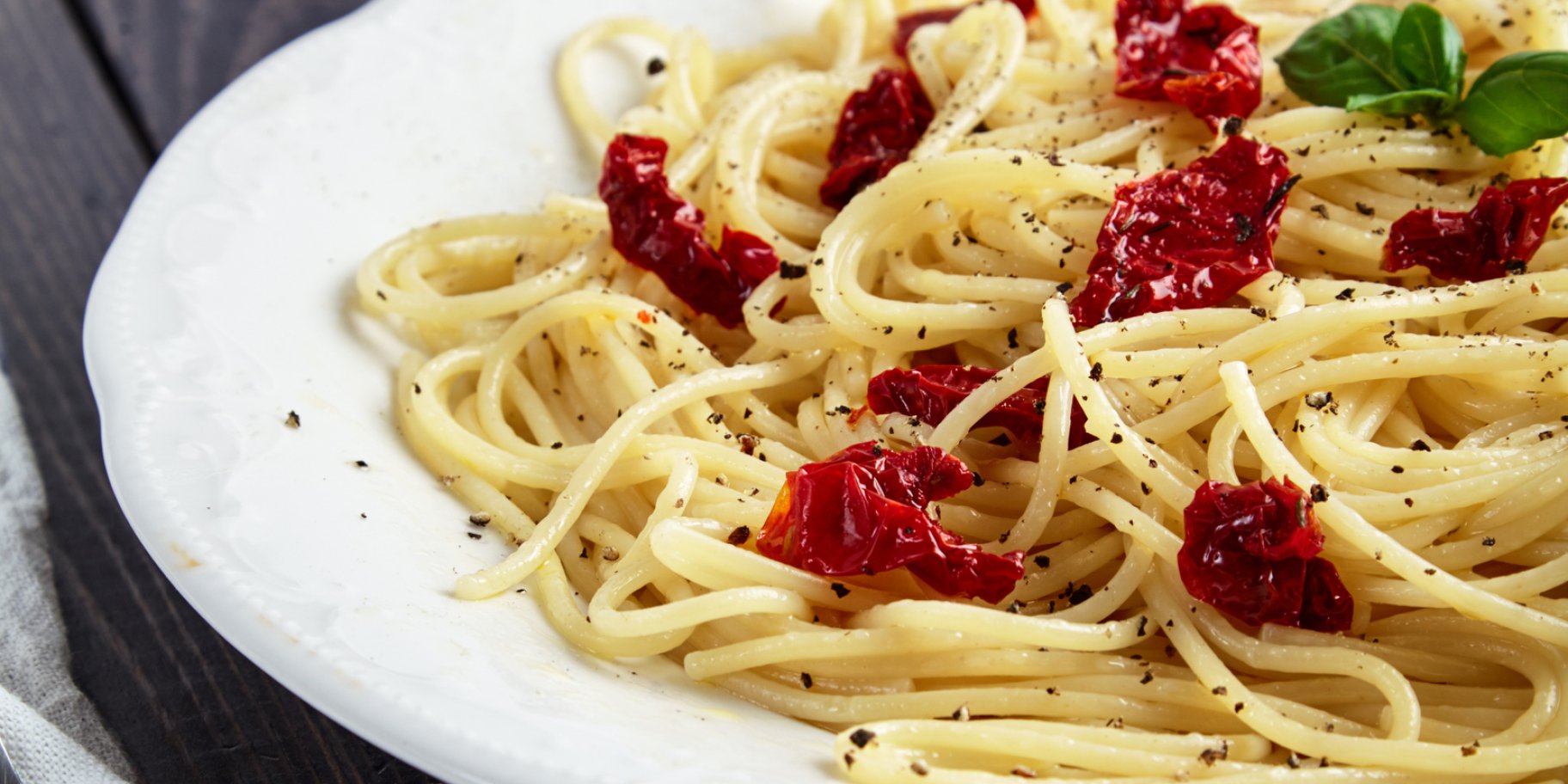 паста с вялеными томатами
