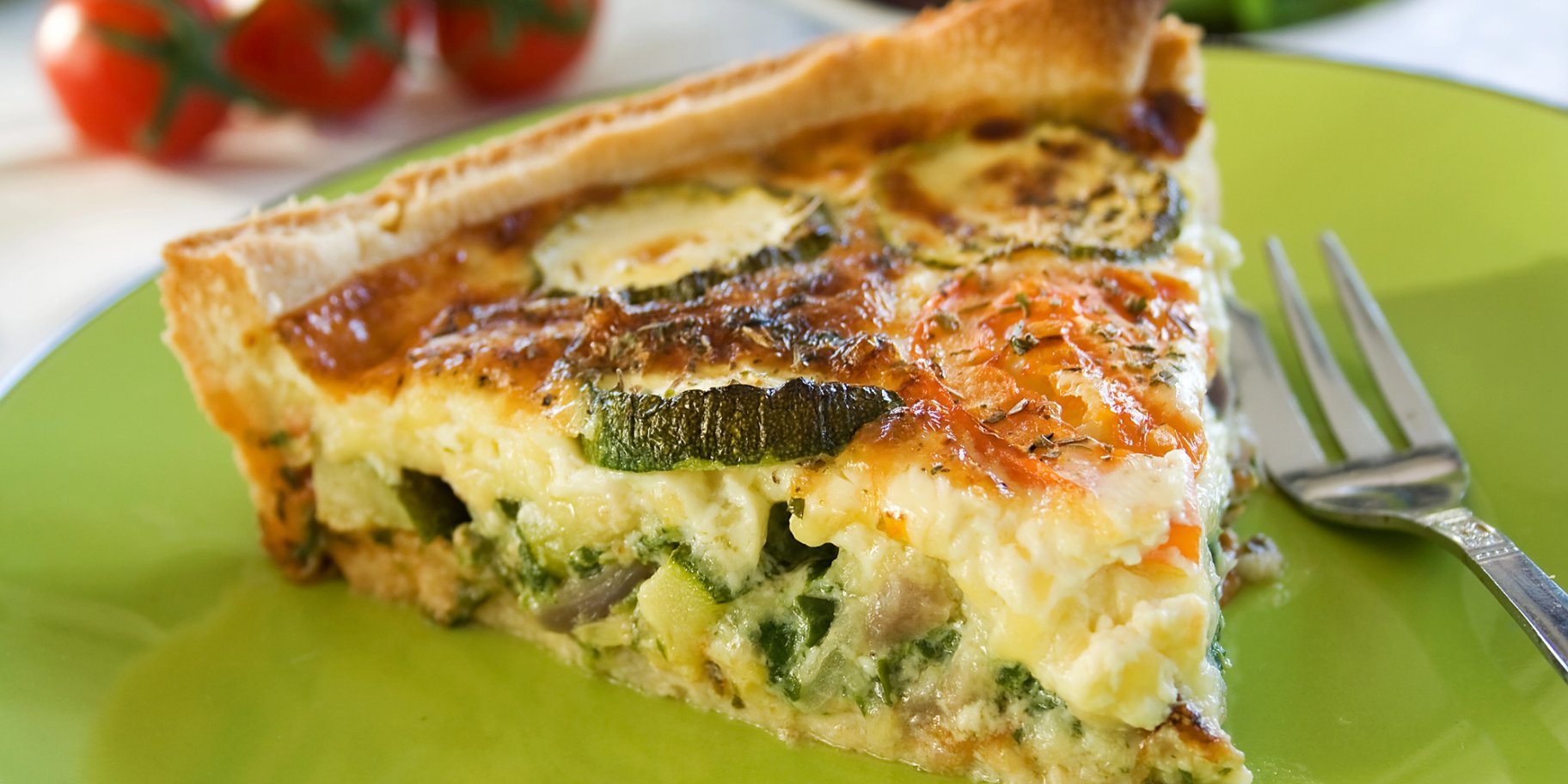 Пиріг з кабачками й сиром