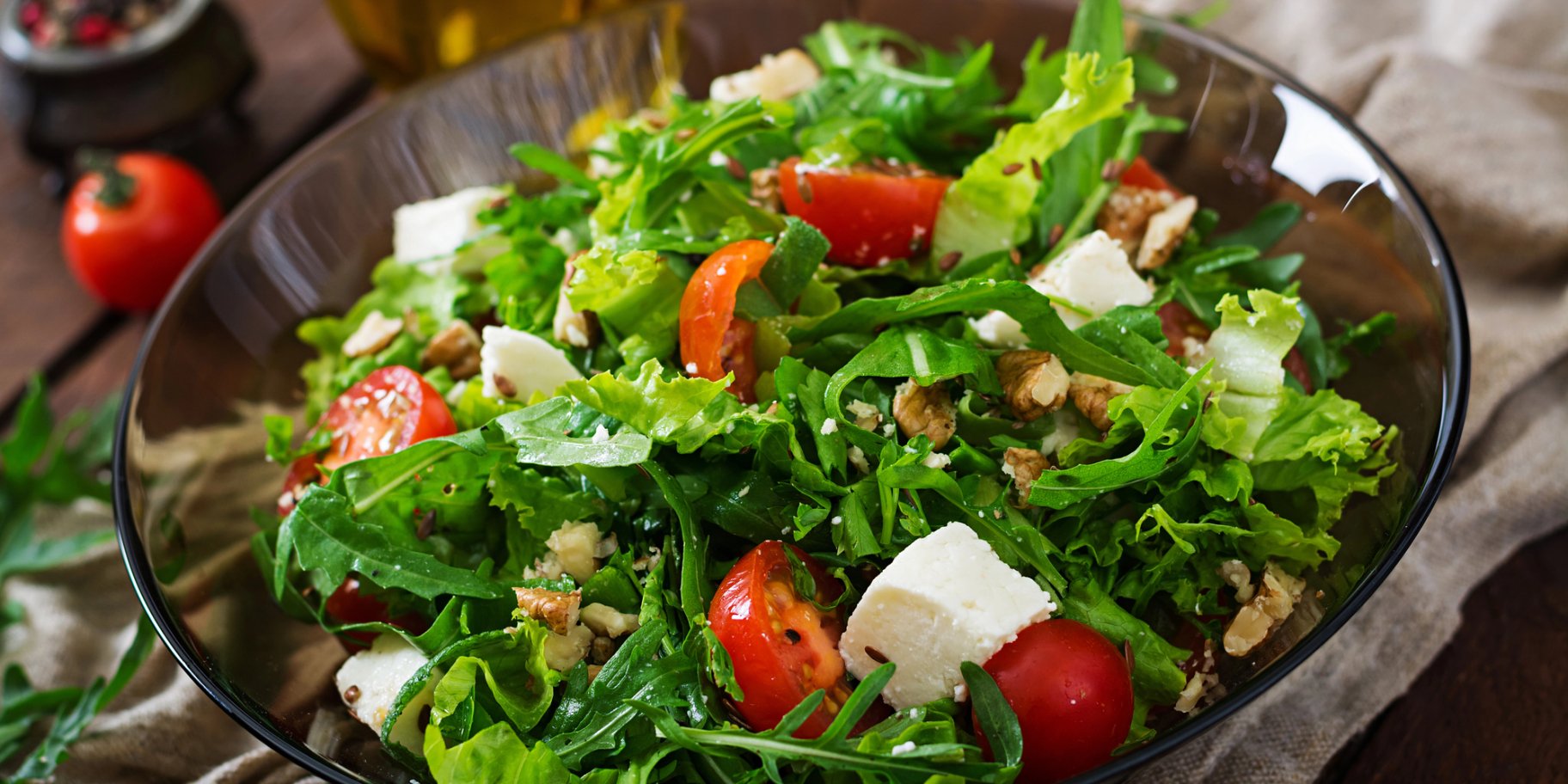 Салат з чері та фетою