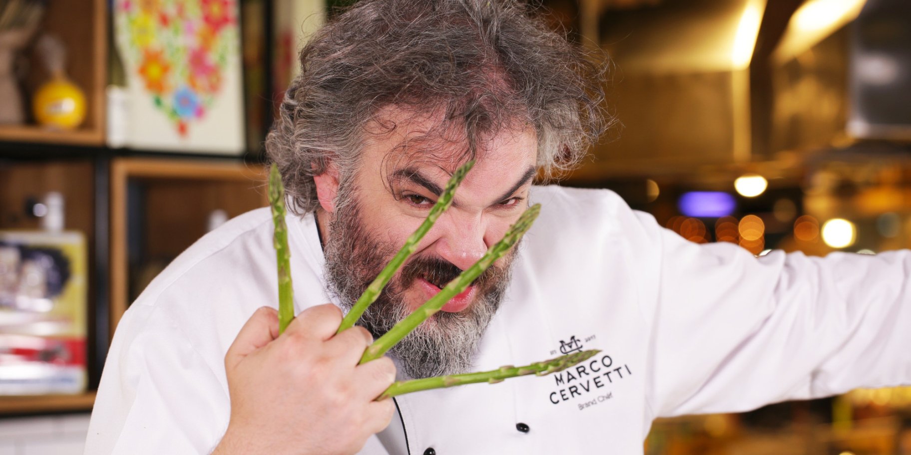 Марко Черветти и спаржа
