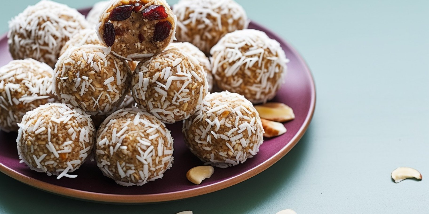 Кокосово-овсяные шарики