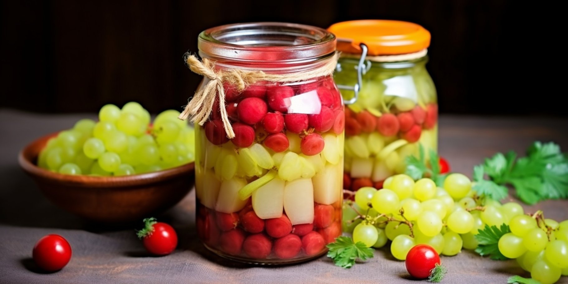 Фруктово-ягодное маринованное ассорти