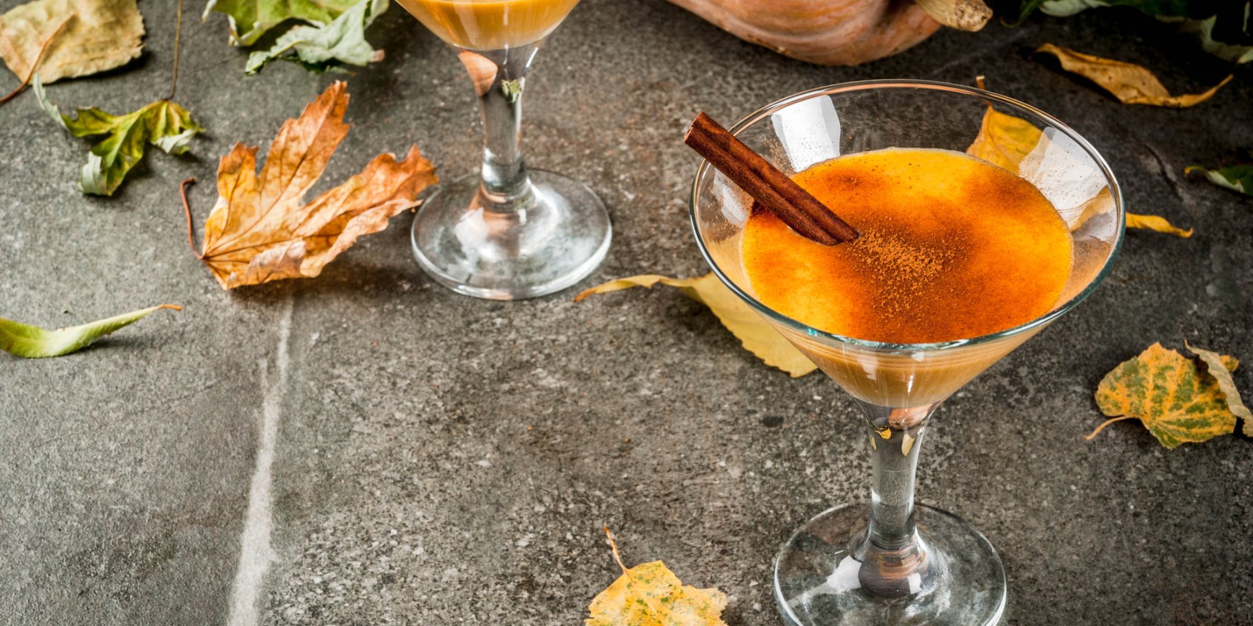 Тыквенный пряный мартини.