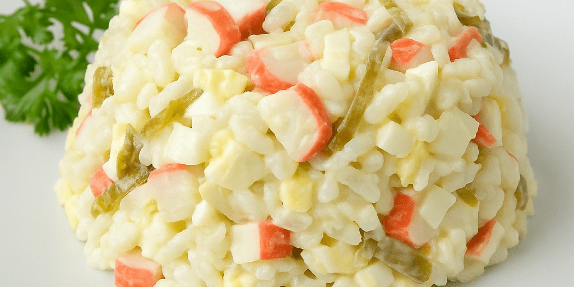 Салат «Морська діва» з крабовими паличками