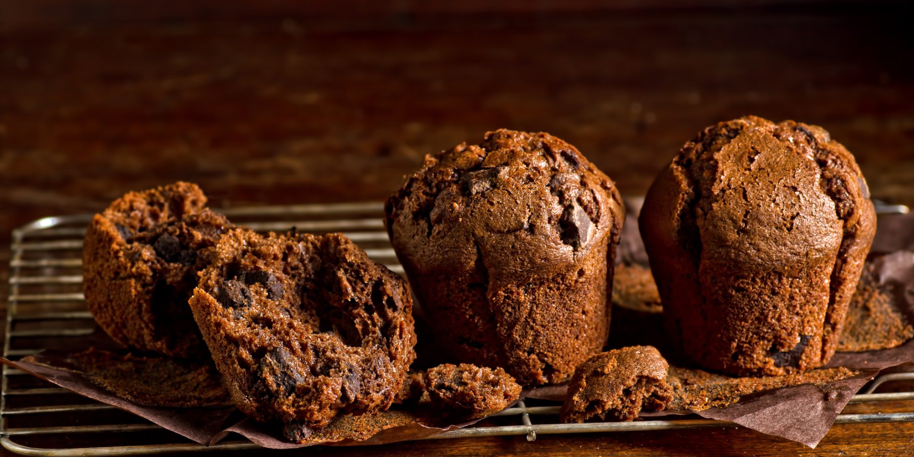 Шоколадные кексы