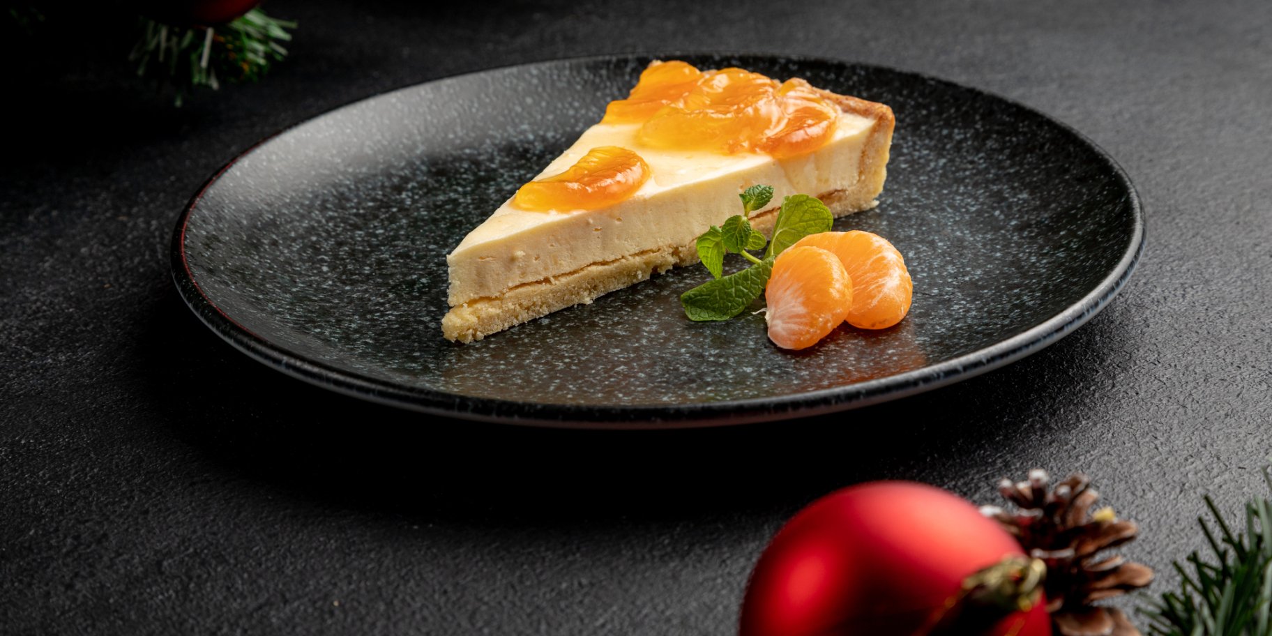 Чизкейк з мандаринами