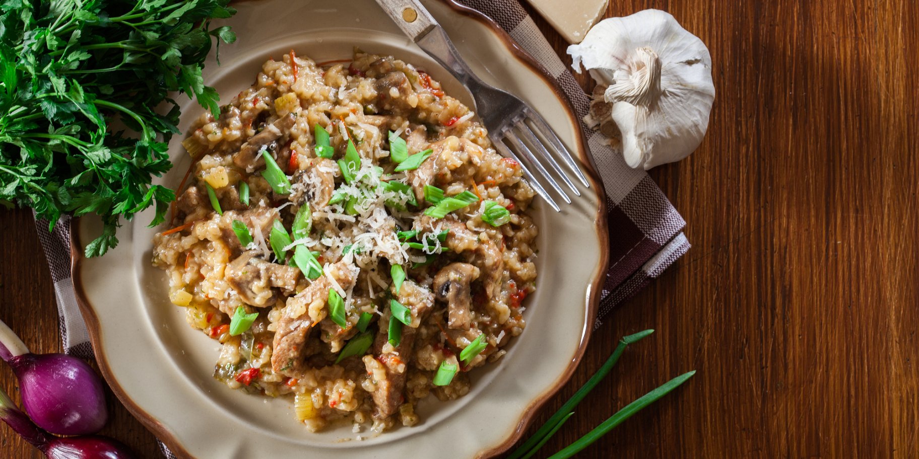 Ризото з курячими субпродуктами