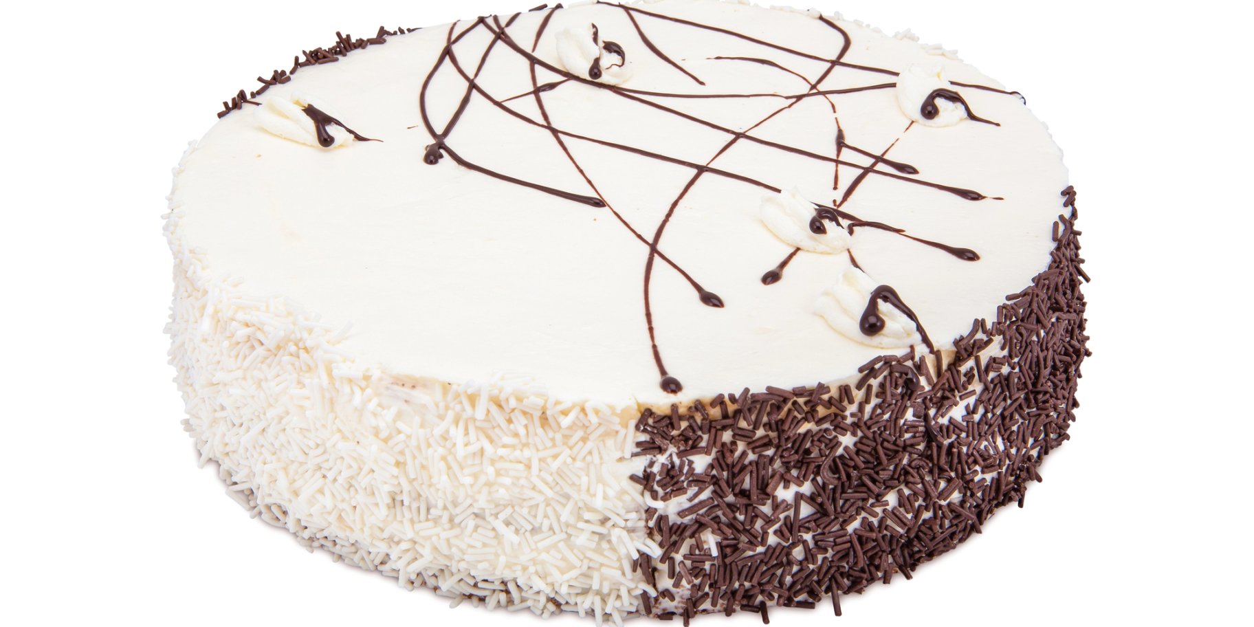 Молочний торт із вафель і згущівки